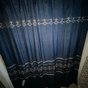 Croscill Canyon Blue Shower curtain